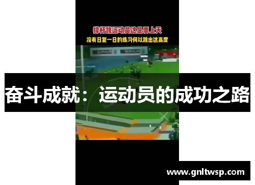 奋斗成就：运动员的成功之路